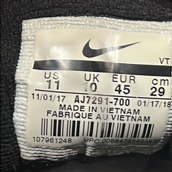 🔥🔥 Nike Air VaporMax 97 Metallic Gold 2018 Shoes - Men Size 11 - VGUC - Picture 12 of 13